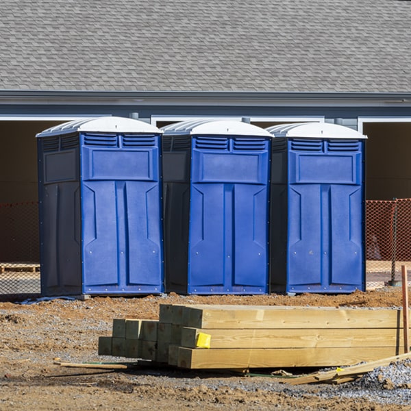 how can i report damages or issues with the porta potties during my rental period in Tarpon Springs FL